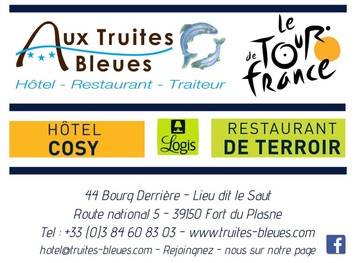 ホテル Aux Truites Bleues Fort-du-Plasne エクステリア 写真